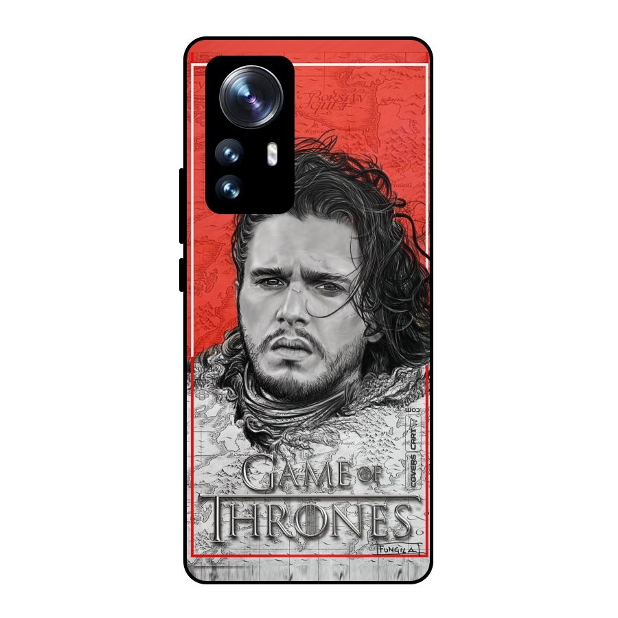 Jon Snow Nights Watch Metal Back Case for Xiaomi 12 Pro