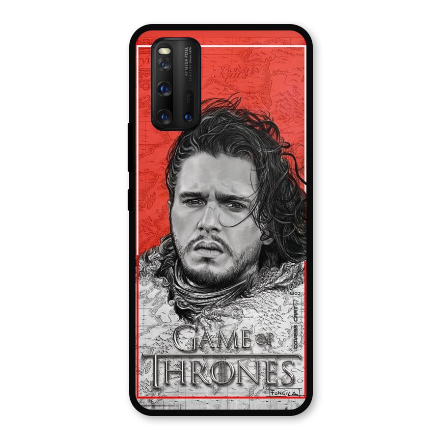 Jon Snow Nights Watch Metal Back Case for iQOO 3