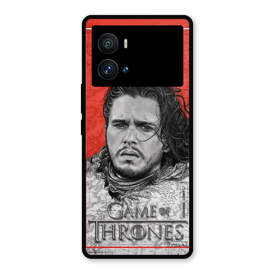 Jon Snow Nights Watch Metal Back Case for iQOO 9 Pro