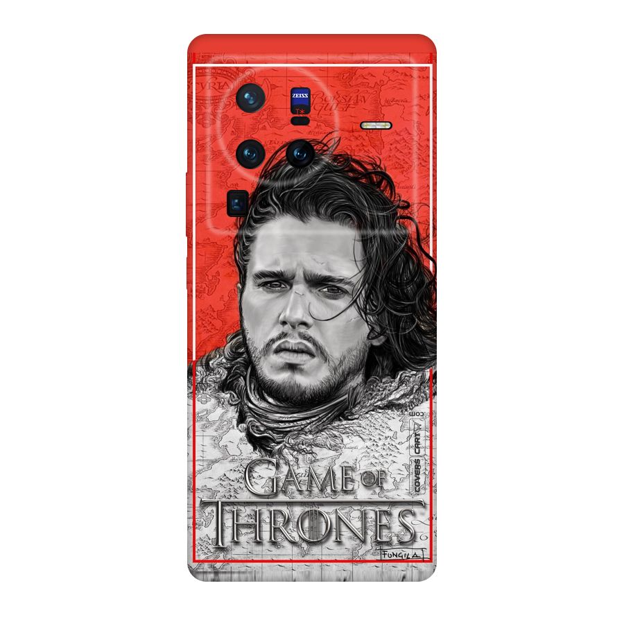 Jon Snow Nights Watch Original Polycarbonate Back Case for Vivo X80