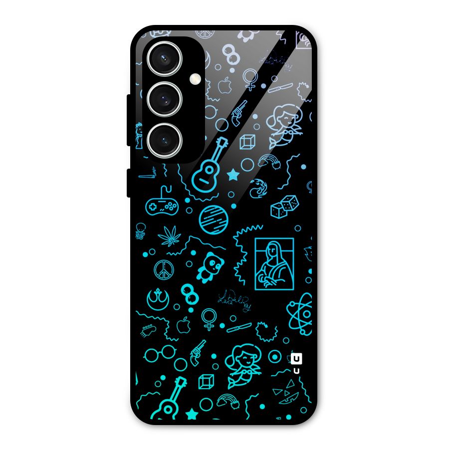 Joy Art Glass Back Case for Galaxy S23 FE