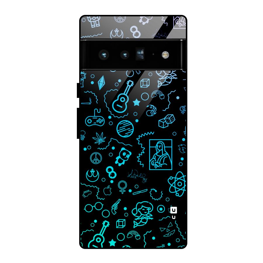 Joy Art Glass Back Case for Google Pixel 6 Pro