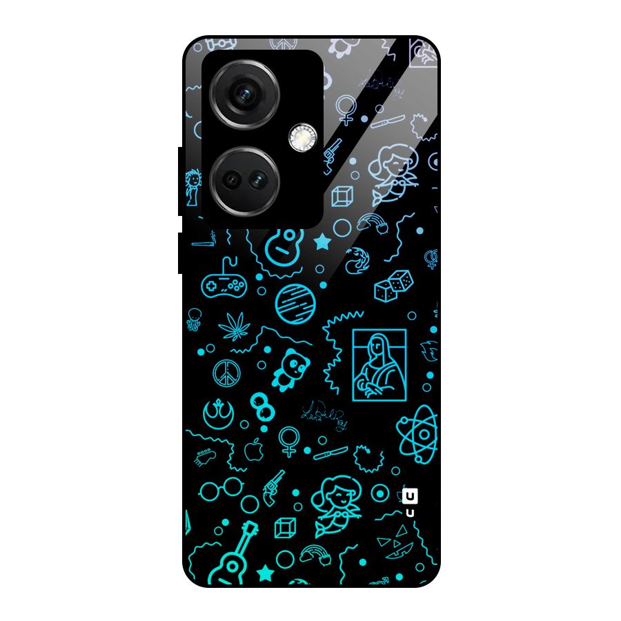 Joy Art Glass Back Case for OnePlus Nord CE 3 5G
