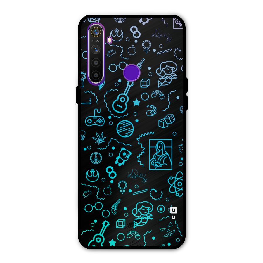 Joy Art Glass Back Case for Realme 5s