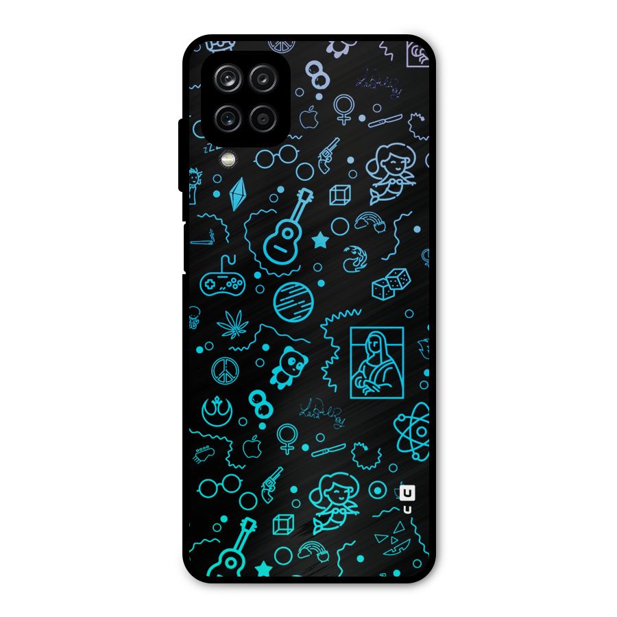 Joy Art Metal Back Case for Galaxy A12