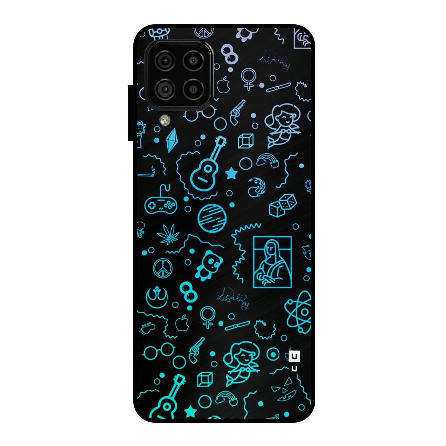 Joy Art Metal Back Case for Galaxy A22 4G