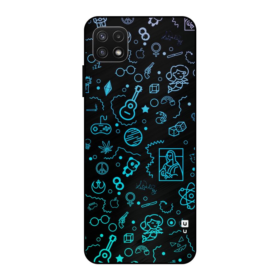 Joy Art Metal Back Case for Galaxy A22 5G