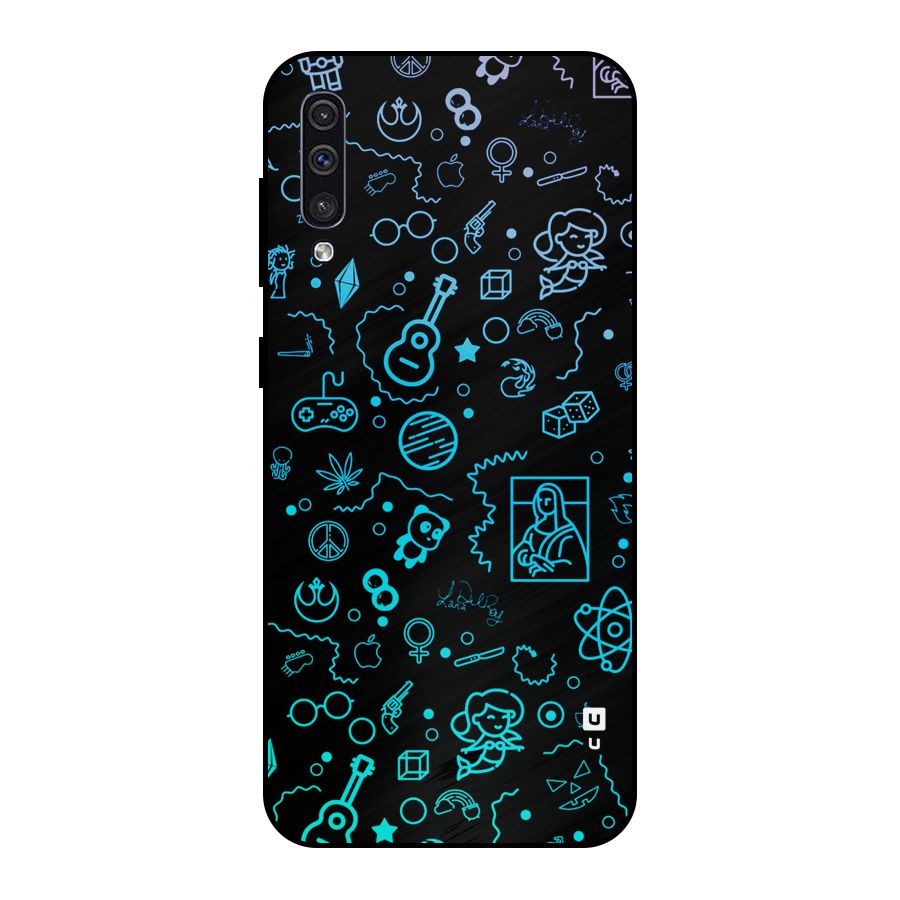 Joy Art Metal Back Case for Galaxy A50