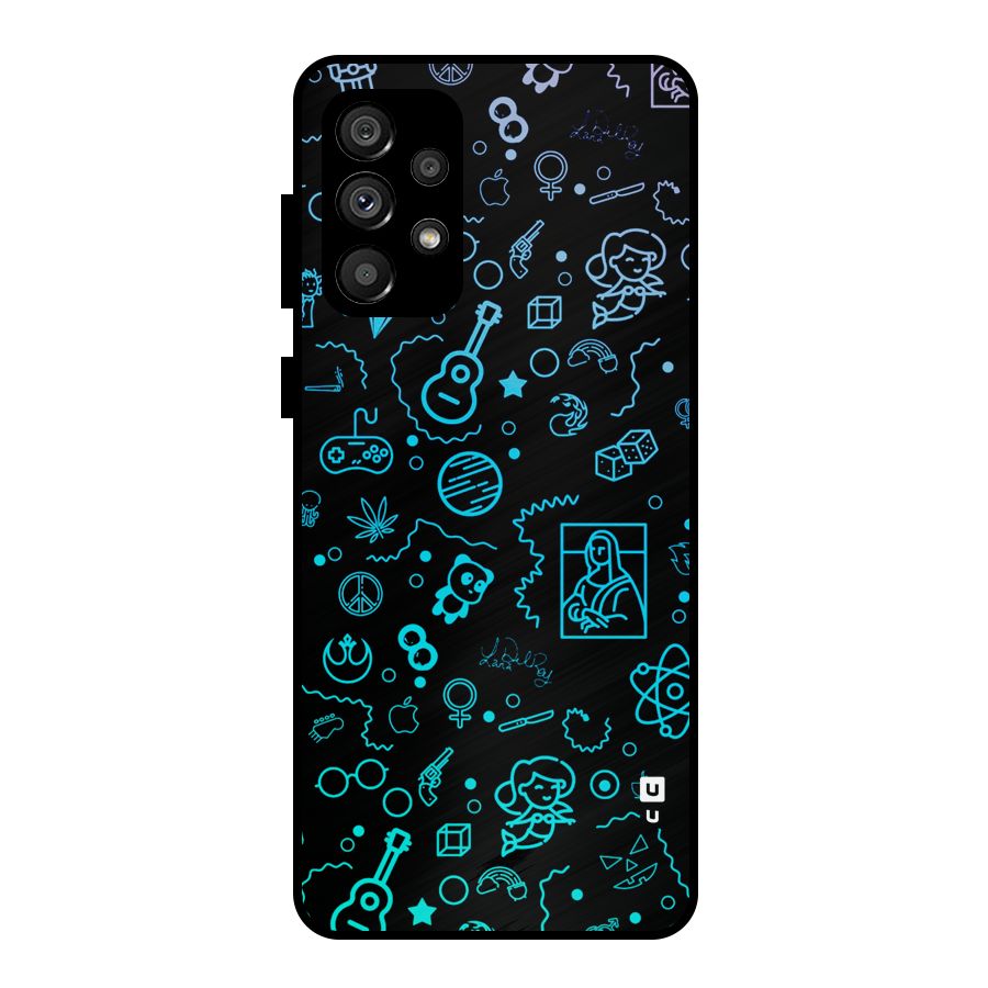 Joy Art Metal Back Case for Galaxy A73 5G