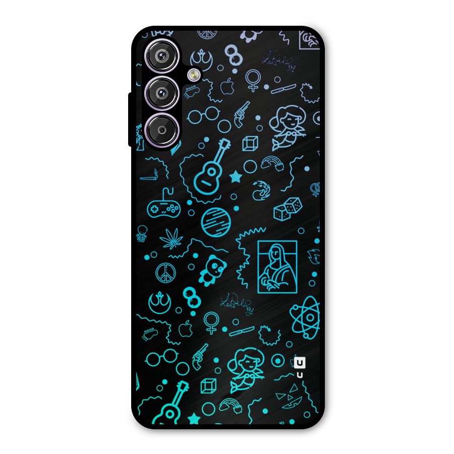 Joy Art Metal Back Case for Galaxy M15