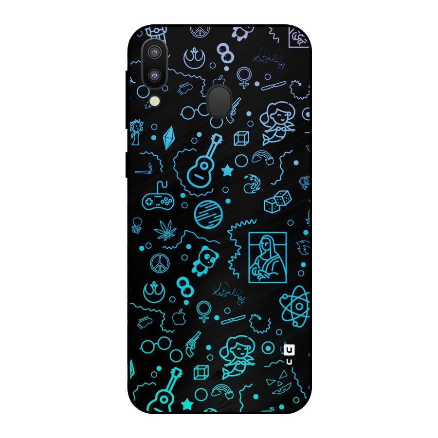 Joy Art Metal Back Case for Galaxy M20