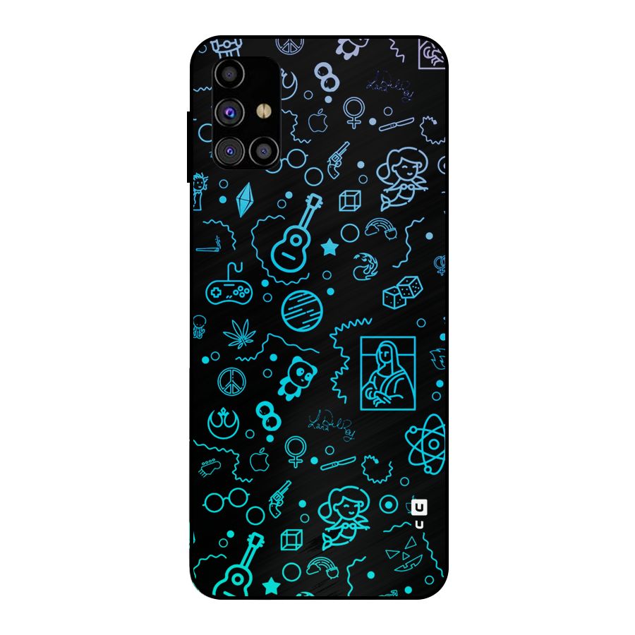 Joy Art Metal Back Case for Galaxy M31s