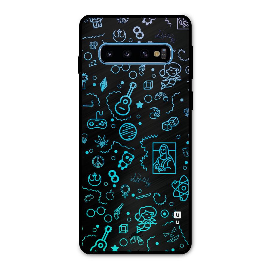 Joy Art Metal Back Case for Galaxy S10