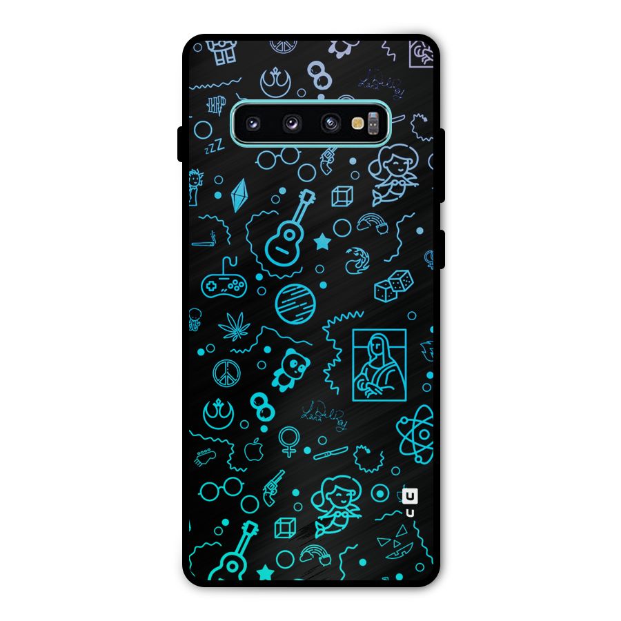 Joy Art Metal Back Case for Galaxy S10 Plus