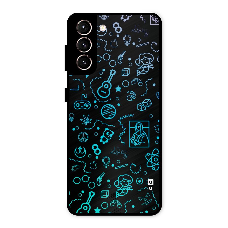 Joy Art Metal Back Case for Galaxy S21 5G