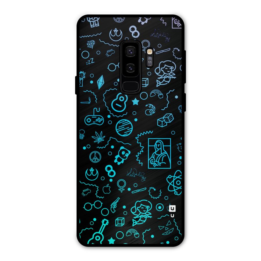 Joy Art Metal Back Case for Galaxy S9 Plus