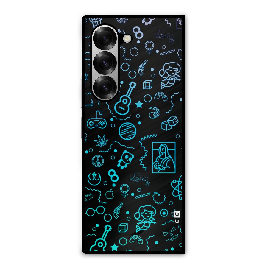 Joy Art Metal Back Case for Galaxy Z Fold6