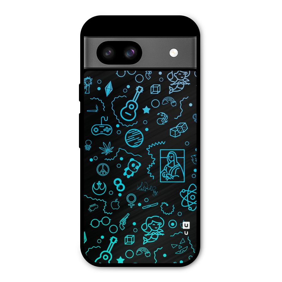 Joy Art Metal Back Case for Google Pixel 8a
