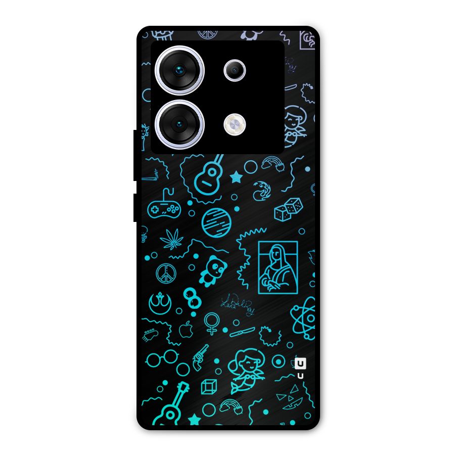 Joy Art Metal Back Case for Infinix Zero 30 5G