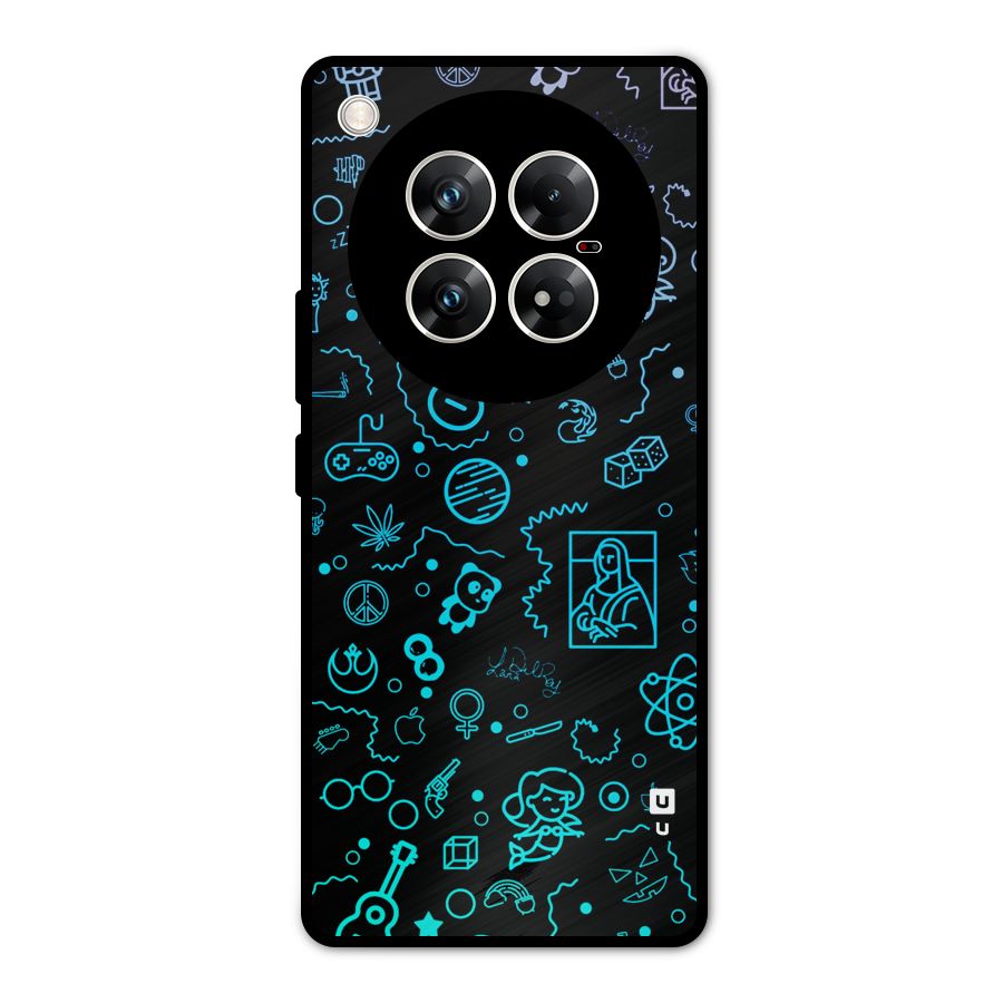 Joy Art Metal Back Case for Infinix Zero 40 5G