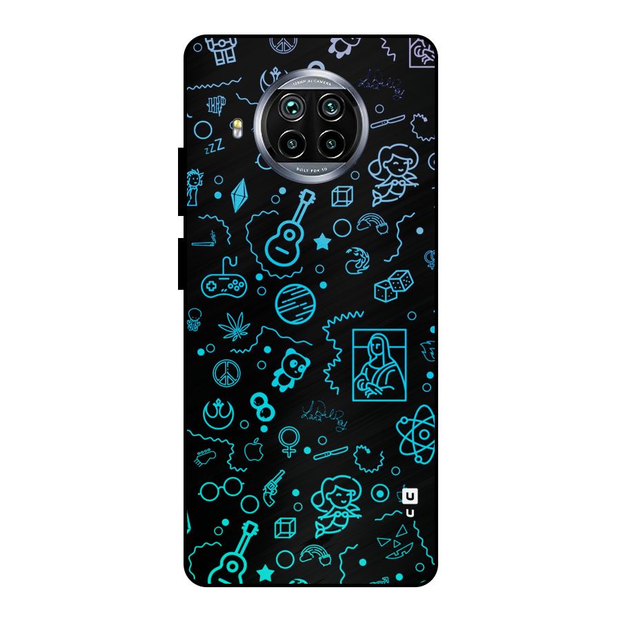 Joy Art Metal Back Case for Mi 10i