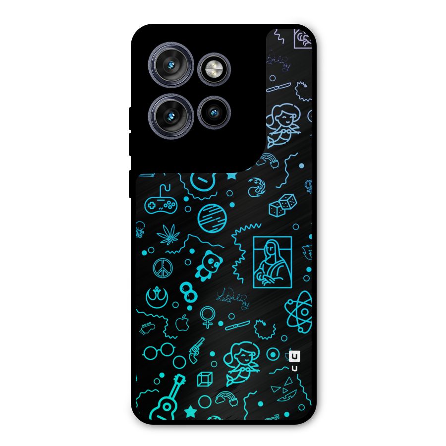Joy Art Metal Back Case for Motorola Edge 50 Neo