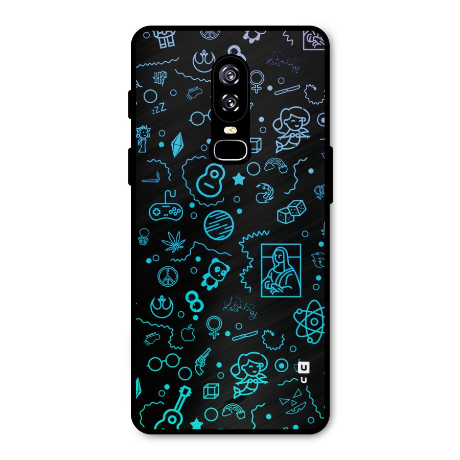 Joy Art Metal Back Case for OnePlus 6