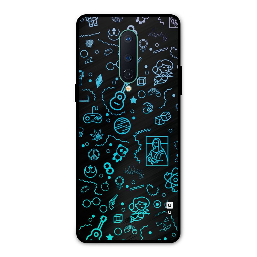 Joy Art Metal Back Case for OnePlus 8