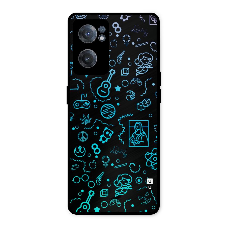 Joy Art Metal Back Case for OnePlus Nord CE 2 5G