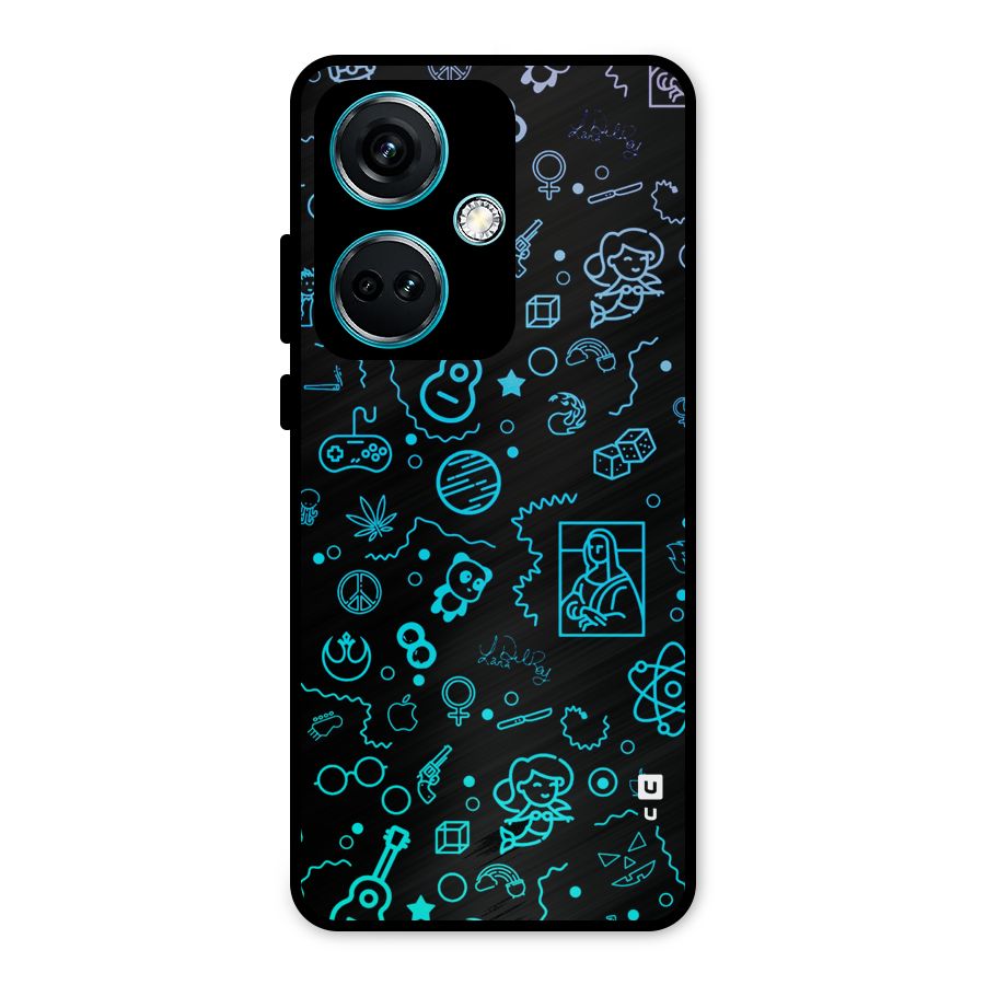 Joy Art Metal Back Case for OnePlus Nord CE 3 5G