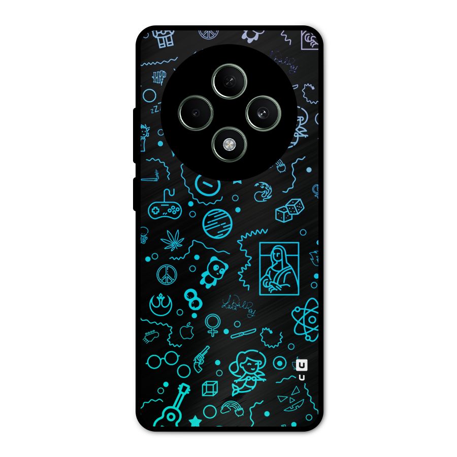 Joy Art Metal Back Case for Oppo F27