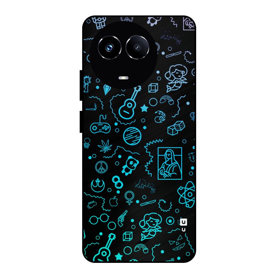 Joy Art Metal Back Case for Realme 11 5G