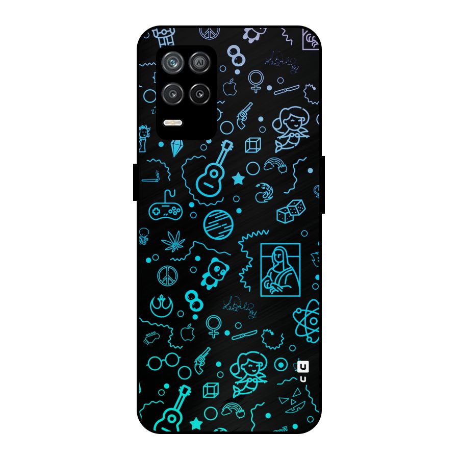 Joy Art Metal Back Case for Realme 8 5G