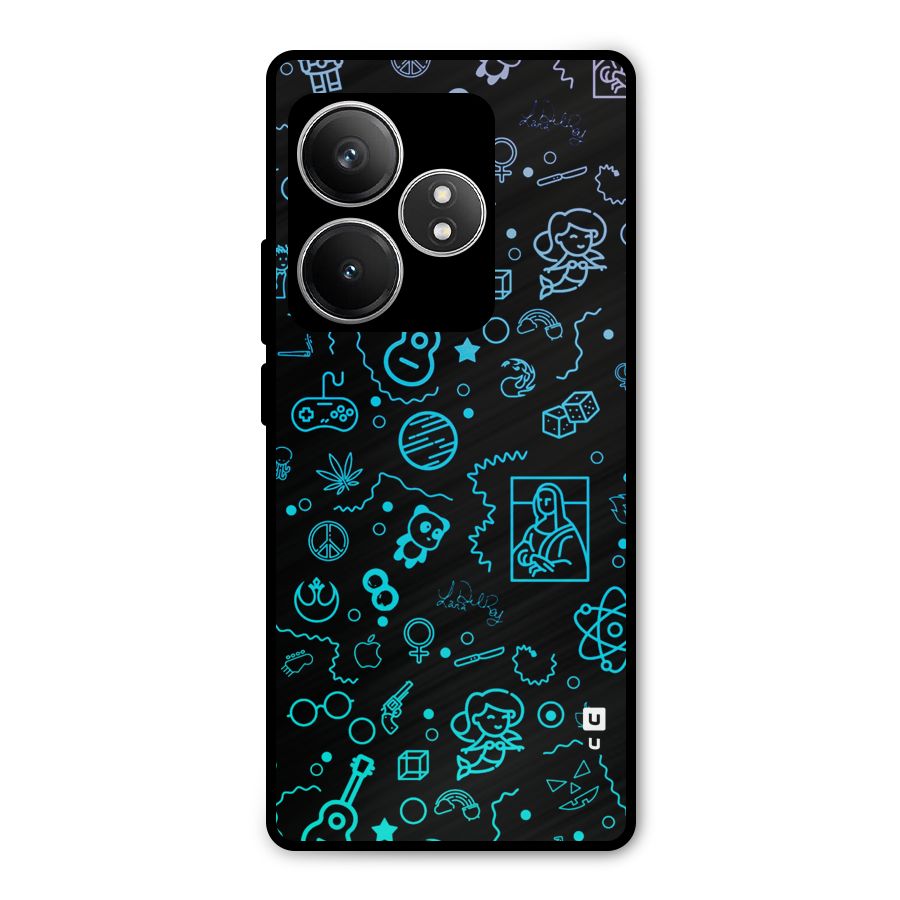Joy Art Metal Back Case for Realme GT 6T