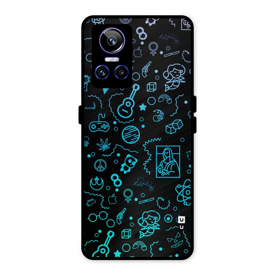 Joy Art Metal Back Case for Realme GT Neo 3