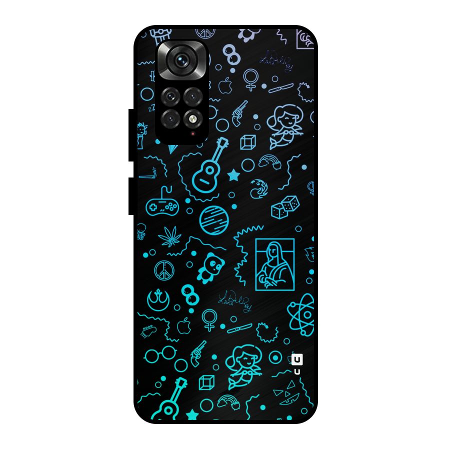 Joy Art Metal Back Case for Redmi Note 11 Pro