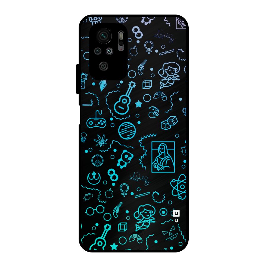 Joy Art Metal Back Case for Redmi Note 11 SE