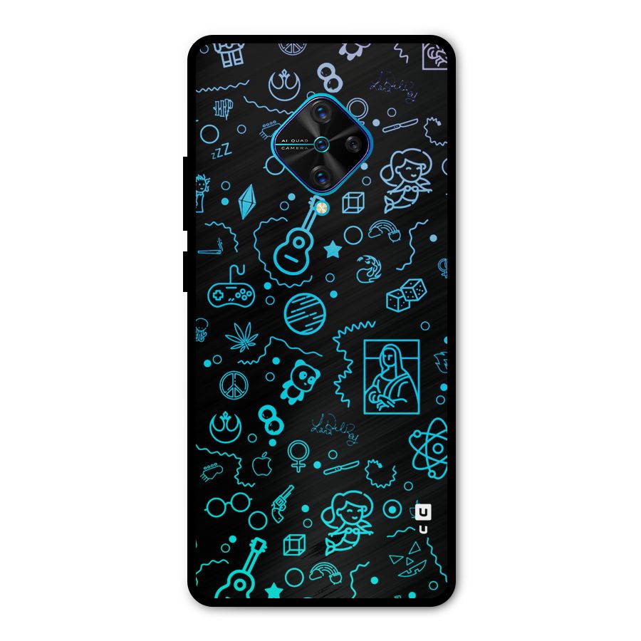 Joy Art Metal Back Case for Vivo S1 Pro