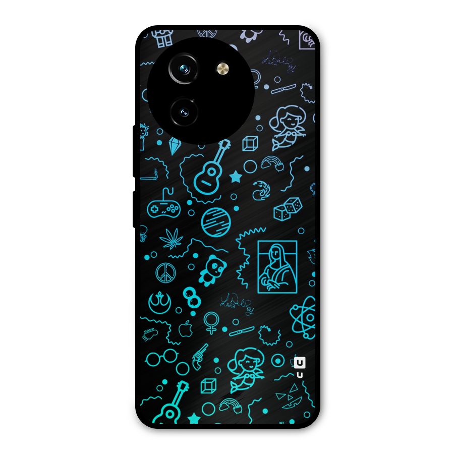 Joy Art Metal Back Case for Vivo T3x