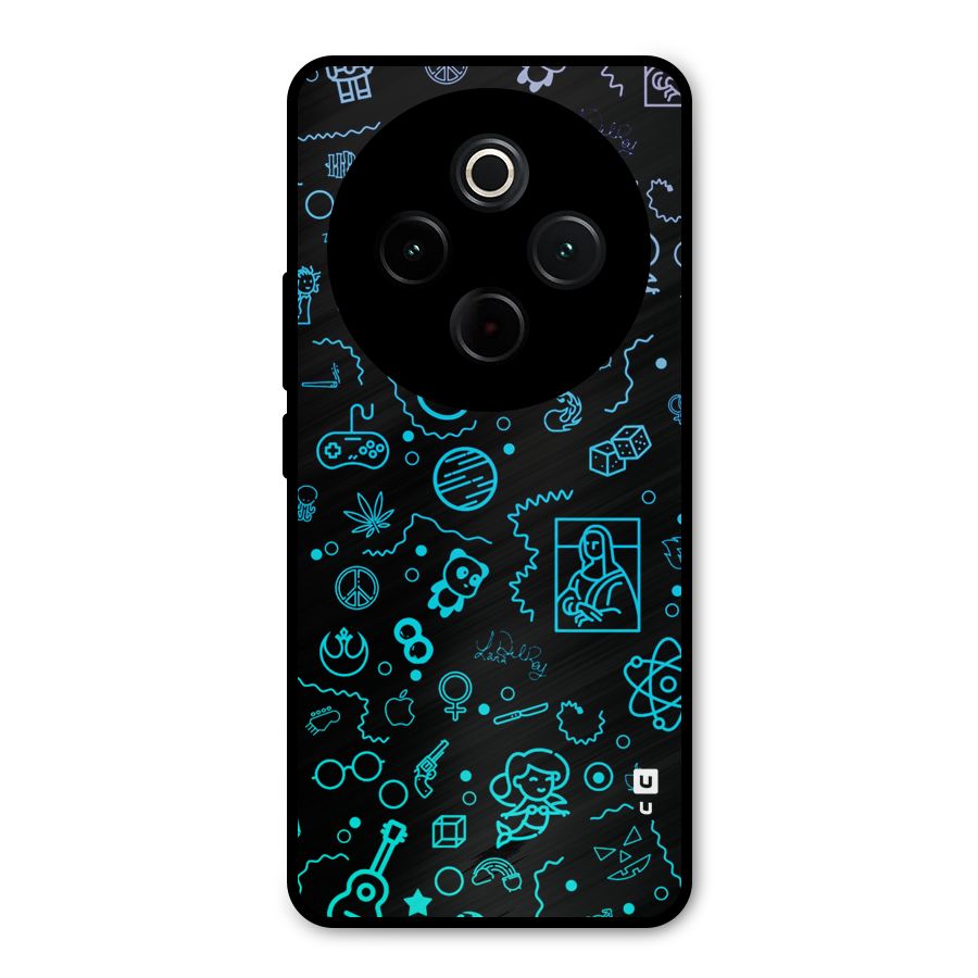 Joy Art Metal Back Case for Vivo T4