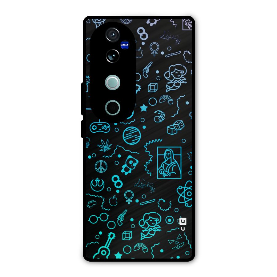 Joy Art Metal Back Case for Vivo V40