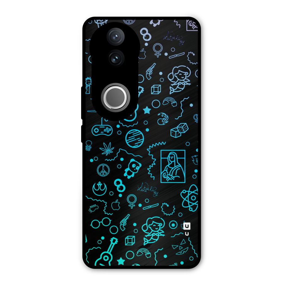 Joy Art Metal Back Case for Vivo V50e