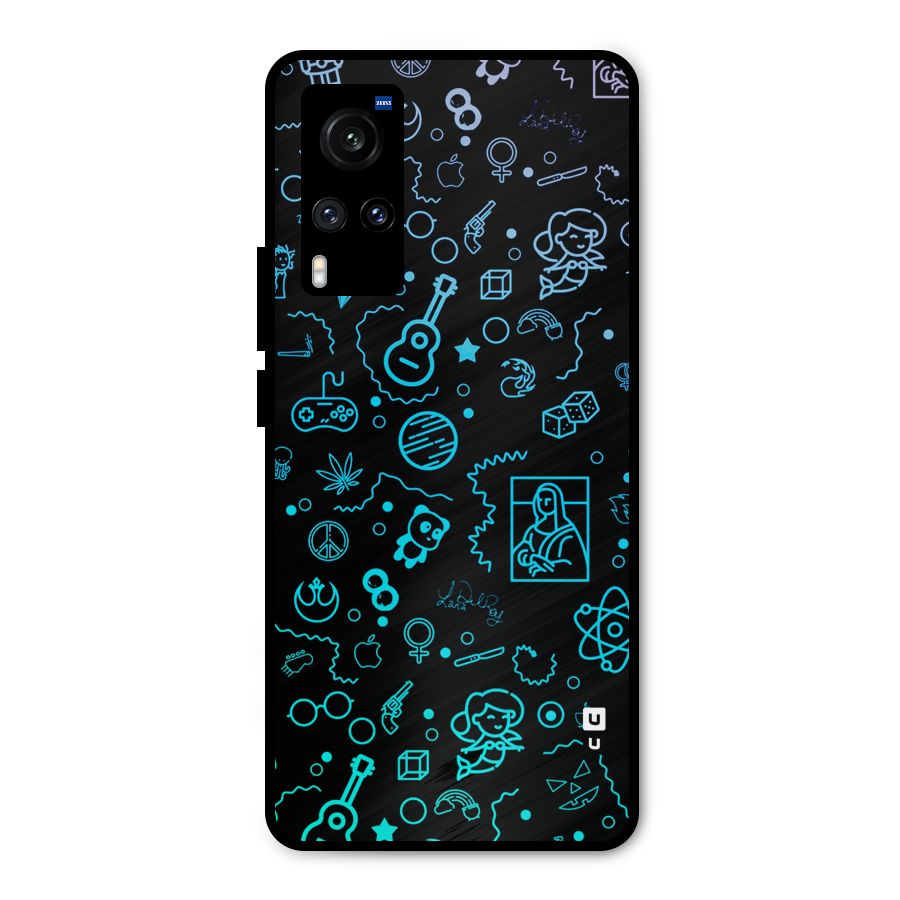 Joy Art Metal Back Case for Vivo X60