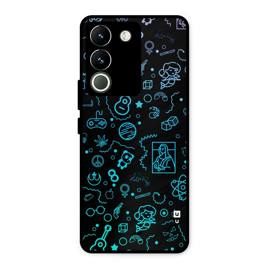 Joy Art Metal Back Case for Vivo Y200