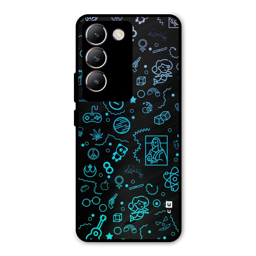 Joy Art Metal Back Case for Vivo Y200e
