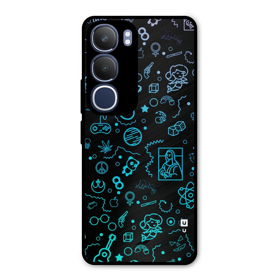 Joy Art Metal Back Case for Vivo Y29