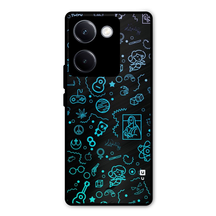Joy Art Metal Back Case for Vivo Y300 Plus