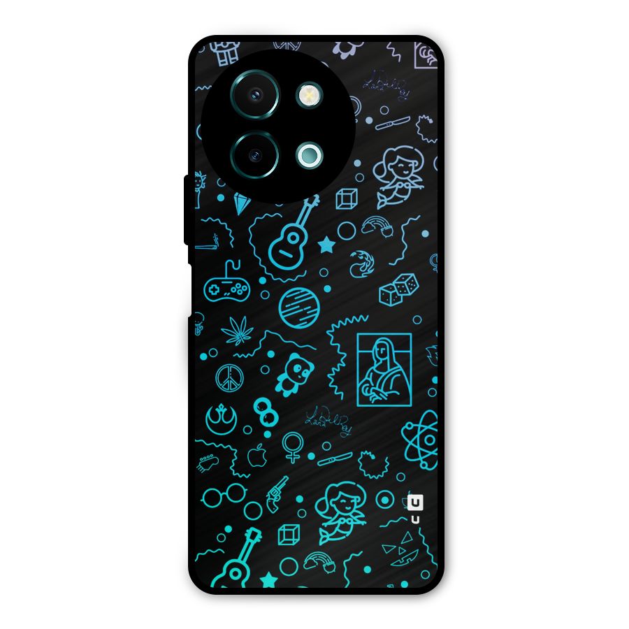 Joy Art Metal Back Case for Vivo Y58