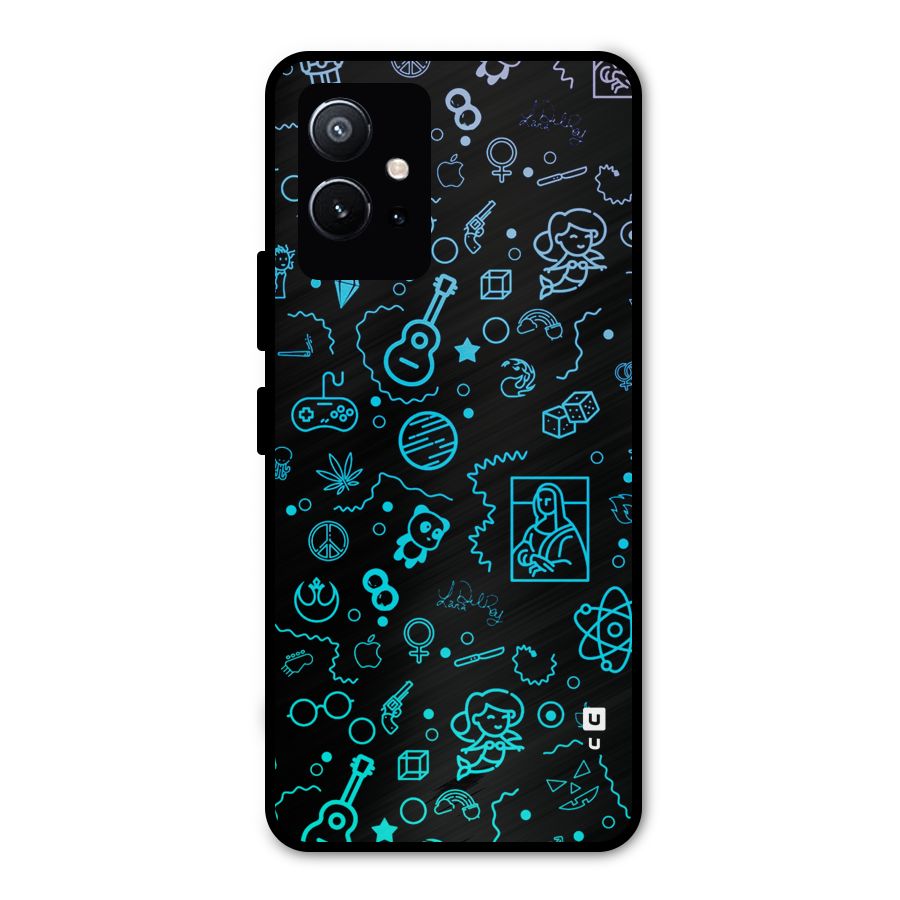 Joy Art Metal Back Case for Vivo Y75 5G