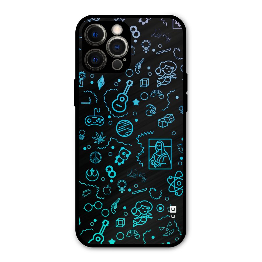 Joy Art Metal Back Case for iPhone 12 Pro Max